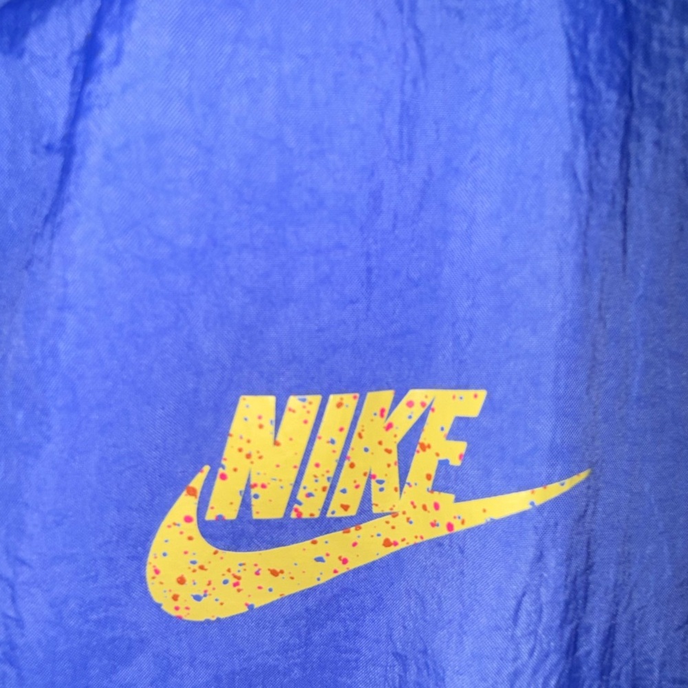 Nike Windbreaker Jacket Size 2X
Colorblock Purple Yellow Retro - Picture 3 of 7